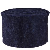 Product Felt ribbon purple, pot ribbon, wool felt, felt roll 15cm 5m