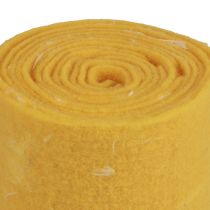 Product Felt ribbon wool ribbon decorative fabric yellow feathers wool felt 15cm 5m