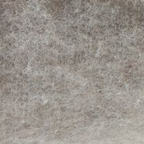 Product Felt ribbon, pot band gray-natural 15cm 5m