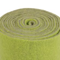 Felt ribbon wool ribbon felt roll decorative ribbon green gray 15cm 5m