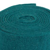 Product Felt ribbon wool ribbon felt roll turquoise blue green 7.5cm 5m
