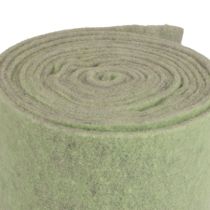 Product Felt ribbon wool ribbon gray green fluffy decorative ribbon 14cm 5m