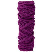 Product Purple wool cord, 25m, decorative ribbon for floristry and crafts