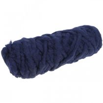 Product Felt cord fleece Mirabell 30m dark purple