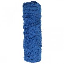 Product Felt cord fleece Mirabell ringed blue 35m