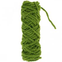 Product Felt cord fleece Mirabell dark green 25m