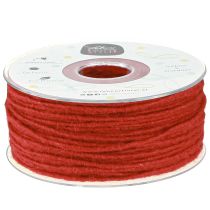 Product Felt cord wool thread wool cord wick thread red 100m