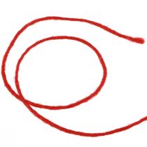 Product Felt cord wool thread wool cord wick thread red 100m