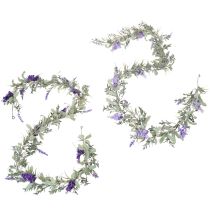 Product Lilac Garland Artificial Spring Decoration for Special Occasions and Seasonal Design 145cm 2pcs