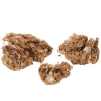 Product Brown Mixed Sheep Wool for Crafting Projects, 250g