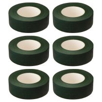Product Floral Tape Flower Ribbon Wrapping Tape Green 25mm 6 pcs