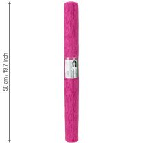 Product Florist crepe paper magenta 50x250cm