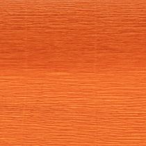 Product Orange Crepe Paper Roll for Floristry and Decoration, 50x250cm