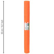 Product Florist crepe paper orange 50x250cm