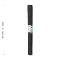 Product Florist crepe paper black 50x250cm