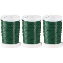 Product Florist wire decorative wire myrtle wire green 0.30mm 100g 3 pcs