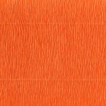 Product Flower crepe orange W10cm grammage 128g/m² L250cm 2pcs