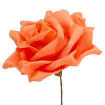 Product Foam roses orange Ø15cm 4pcs