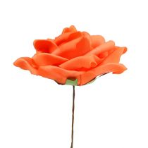 Product Foam roses orange Ø15cm 4pcs