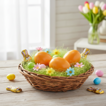 Product Easter eggs, real chicken eggs, perfect for creative DIY crafts and Easter handicrafts, 5cm, 10 pieces