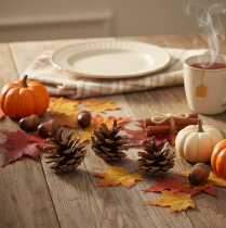 Product Pine cones decoration Scots pine cones natural 4-5cm 250g