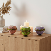 Product Easter egg decorative bowl for spring or Easter table decoration, 9cm, 4 pieces