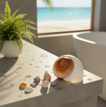 Product Decorative seashells - A unique eye-catcher for bathrooms and living rooms - 300g