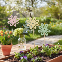 Product Decorative flower picks for springtime accents in planters and vases (16 pieces)