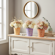 Product ProductName: Set of 3 Metal Flower Pots with Pastel Floral Design – 10cm
ProductDescription:
<div>
<h2>Charming Pastel Metal Flower Pots for Home and Seasonal Decoration</h2>
<p>Enhance your home with this set of three small metal flower pots fea