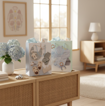Product Baby Boy Gift Bag - Ideal for Baby Gifts at Birth - 23cm - 2 Pieces