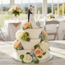 Product Decorative figurine of a wedding couple, 10.5cm