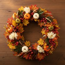 Product Natural Grapevine Wreath 25 cm for Crafting and Decorating