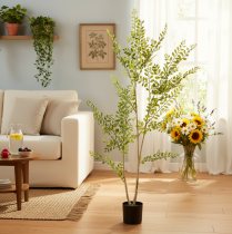 Product Artificial Potted Plant 130 cm Green Decorative for Indoor Use