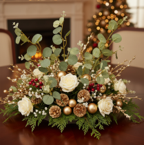 Product Artificial Eucalyptus Branch with Round Leaves 75cm Set of 4