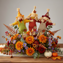 Product Scarecrow Stick Decoration for Indoor Plants and Crafting - 60cm