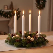 Product PURE wax candles white 250/23mm natural wax 4 pcs