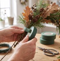 Product Floral Tape Flower Ribbon Wrapping Tape Green 25mm 6 pcs