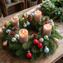 Product Mini Christmas balls matt / glossy assorted Ø2.5cm 22 pcs Various colors