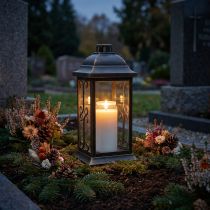 Product Oil light for grave lights and lanterns H15cm 7 days