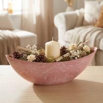 Product Decorative bowl plant bowl pink 39cm x 12cm H13cm