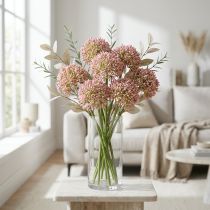 Product Artificial Allium Pink 55cm