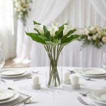 Product Calla Lily Kalla Artificial Flowers White Exotic Flowers 34cm