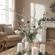 Product Dried branches White washed Natural décor 10-30cm 500g