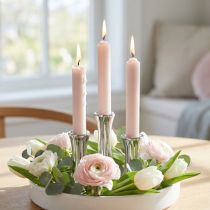 Product Short candles candles color light pink 21×110mm 6 pcs