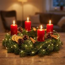 Product LED Fairy lights 100 Micro LED Warm white With timer 4pcs