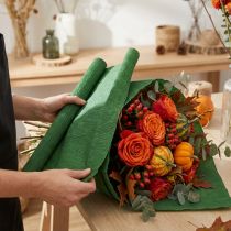 Product Florist crepe paper dark green 50x250cm