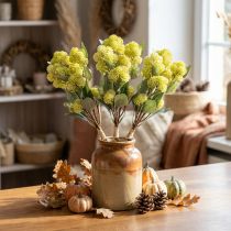 Product Fat Hen Green Sedum Stonecrop Artificial Flowers 41cm 3pcs
