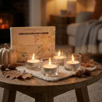Product White Musk and Vanilla Scented Tealight Candles – Pack of 12