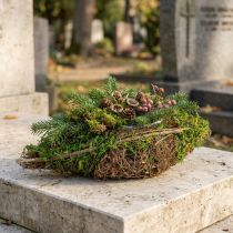 Product Planting boat vines and moss planting bowl 31×17×6cm