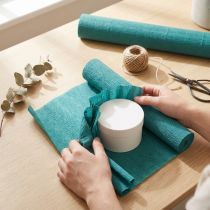 Product Florist Crepe Paper Blue Roll 50x250cm
